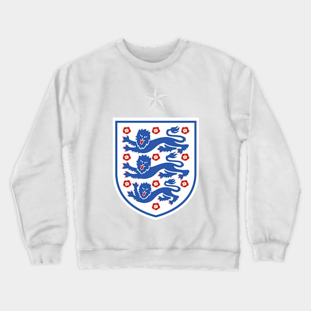 England national football team Crewneck Sweatshirt by zachbrayan